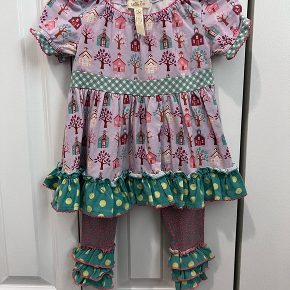 Matilda Jane - Fall 16’ Top & Flutter Leggings 2t - Picture 2 of 12